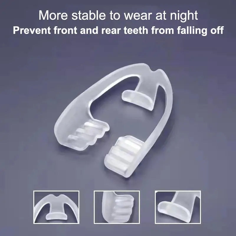 💄1/2/5pcs Bruxism Mouth Guard Sleep Mouthguard Splint Clenching Dental Braces Alignment Trainer Sleep Aid Teeth Protector Tools