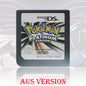 NOE/ESP/ITA/FRA/USA/EUR/AUS Version Pokemon HeartGold SoulSilver Platinum Diamond PearlVideo Game Card For DS 2DS 3DS Console