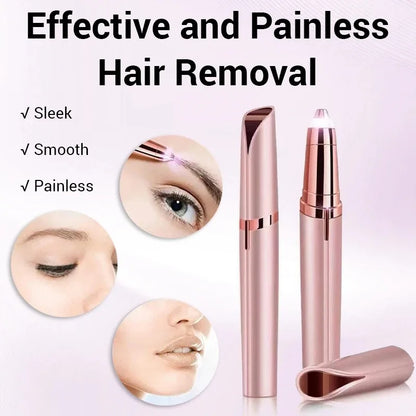 Eyebrow Trimmer Face Shaver Portable Eye Brow Epilation Safety Eyebrow Cutting Woman Makeup Tool Depiladora De Vello Facial C536