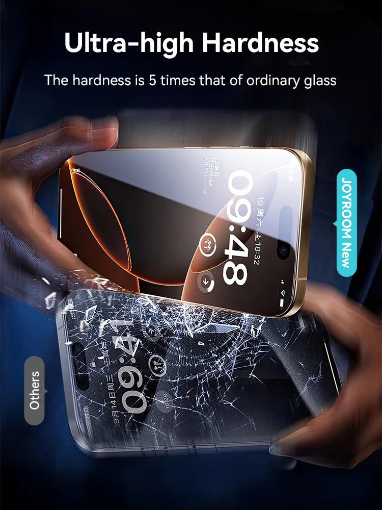 Joyroom 1/2 sztuki Do iPhone'a 17 Pro Max Szkło Antyszpiegowskie Ochronne Szkło Prywatyzujące Do iPhone'a 17 Pro 17 Air Szkło Hartowane