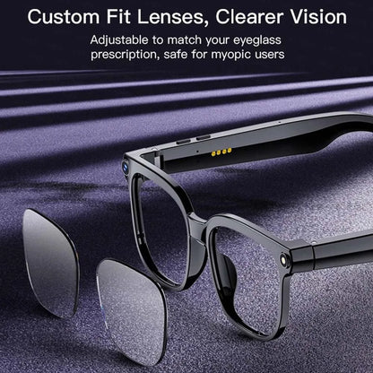 2026 New Smart Glasses Women Video Record Camera Bluetooth Call Music Playback Language Translation Music Sunglass Men Businesst