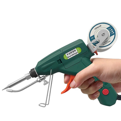Electric Soldering Iron Gun Hand-held Internal Heating Soldering Iron Automatically Send Tin Gun Soldering Welding Repair Tool