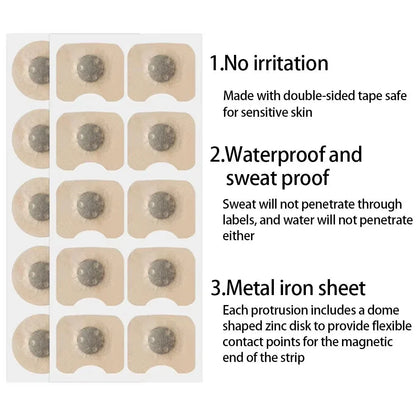 30/60/90/150Pcs Nose Breath Patch Magnetic Suction Iron Nasal Strips Increase Air Improve Sleep Quality Reduce Snoring Tools