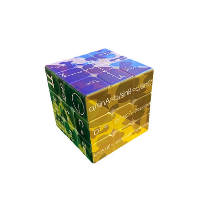 3x3x3 Magic Cube Student Periodic Table of Chemical Elements Mathematical Formula Knowledge Learning Magico Cubo 3x3 Game Toy