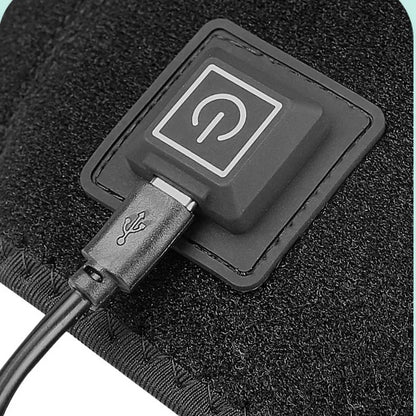 1PC Electric Heated Massage Knee Support - 3-Temperature Control, Universal Elbow & Shoulder Warm Wrap