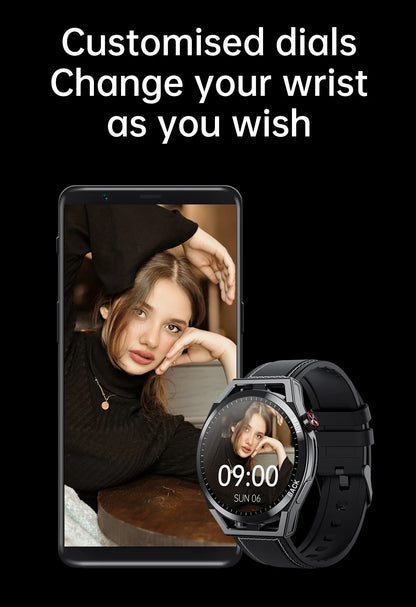 LIGE NFC 2026 New Ultra Military Smart Watch Men 1.32" IPS IP67 Waterproof ECG Smartwatch   For iOS Android Sports Smart Watches