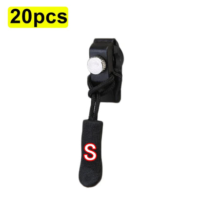 Universal Zipper Repair Kit Quick Instant Detachable Zipper Head Replacement Zipper Slider Pull for Jacket Bags Coat Free Sewing