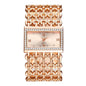 Luxury Ladies Simple Diamond Set Square Bracelet Quartz Watches Fashion Gold Stainless Steel Skeleton Women Clock Dress Watch