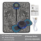 EMS Foot Massager Mat Electric TENS Feet Massager Pad Foldable Massage Mat Muscle Stimulation Fisioterapia Terapia Fisica Salud
