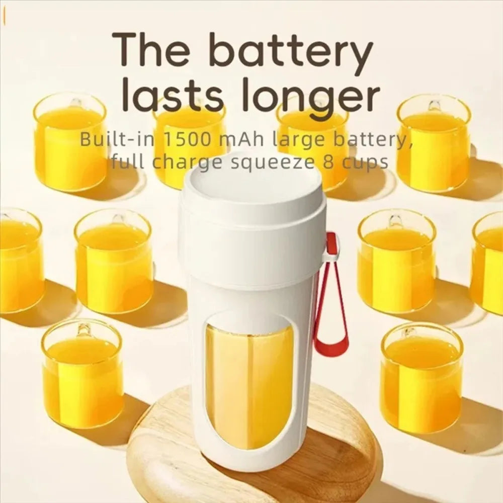 Outdoor Small Portable Electric Juicer Rechargeable Multifunctional Household Camping Hybrid Juicer Electric Juicer Cup