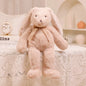 Easter Rabbit Plush Toys Soft Bunny Stuffed Animal Rabbit with Long Ear for Children Accompany Doll Birthday Gift Photo Props
