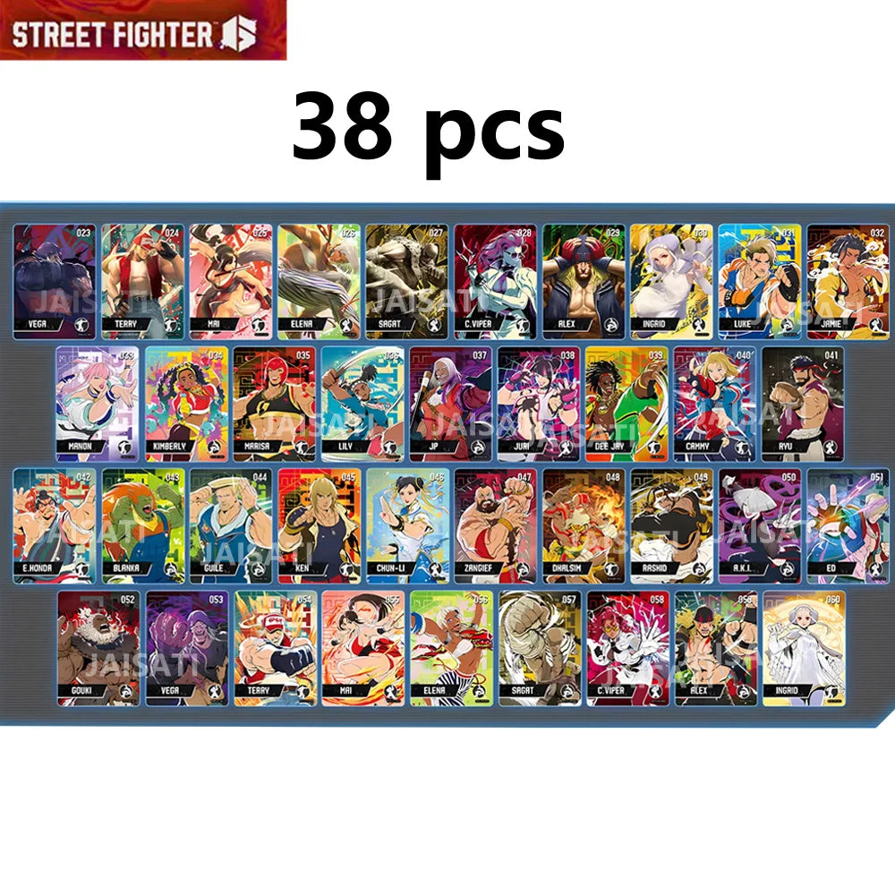 Street Fighter 6 Series 2 nfc cards Add 8 additional roles Terminal Wallpaper photo frame Clothing color for switch