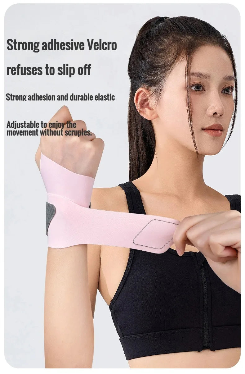 Fixed Spandex Sport Wrist Guard Wrist Sprain Tendonitis with Fastener Tape Wristband Ultra Thin Joint Brace  Fitness Sports Wrap