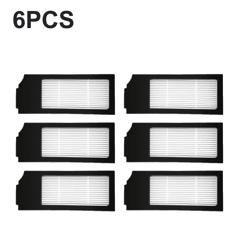 For Ecovacs Deebot X1 OMNI/TURBO,T10 OMNI/TURBO/X1S PRO Dust Box,Main Side Brush,Hepa Filter, Mop Rag Dust Bags Mop Cloths Parts