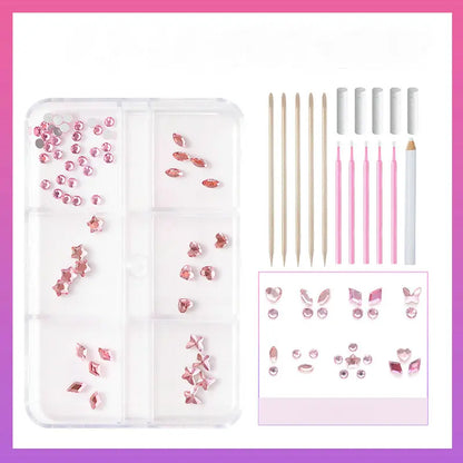 Professional Tooth Gem Kit DIY Crystals Jewelry Kit Teeth Gems Kit Fashionable Tooth Gems Kit for Teeth Teeth Jewelry Starter