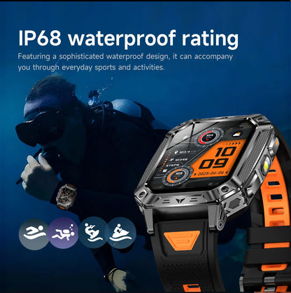 2026New GPS Smart Watch AMOLED 1400Mah Waterproof Fitness tracking Bluetooth Call Professional Sports Smartwatch For Men Women