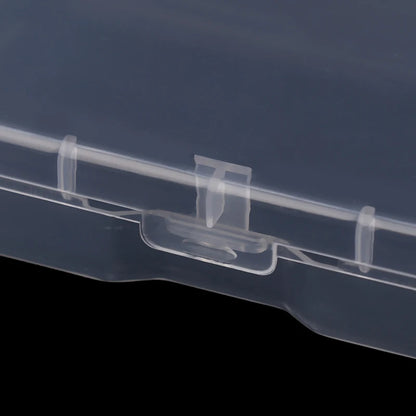 Transparent Plastic Box Rectangular Translucent Packing Box Storage Organizer Case Dustproof Durable Strong Jewelry Container