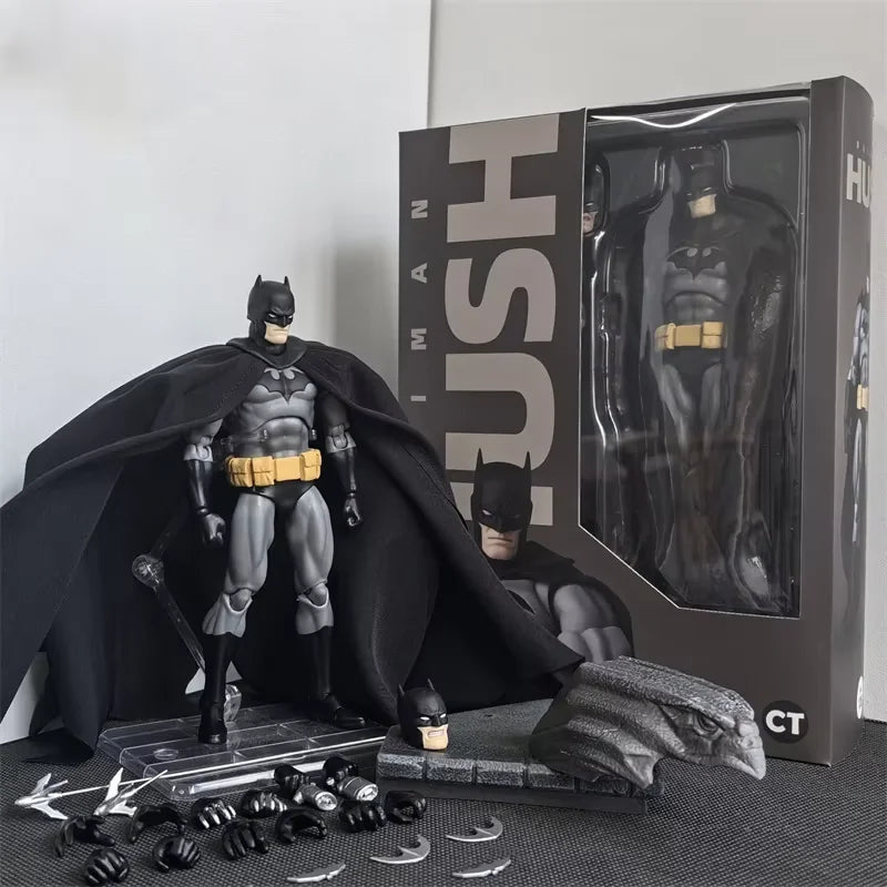 Ct Toys Mafex 126 Batman Action Figures In Stock Justice League Hush Batman Figurine The Dark Knight Collection Toy Gift
