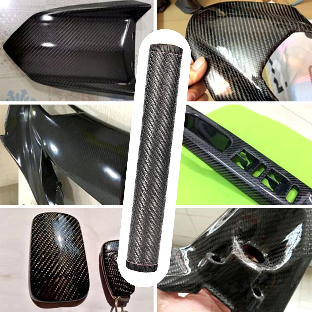 60/100/150/300cm  Carbon Fiber Cloth Twilled Fabric 30/50cm Wide 3K 200gsm 0.2mm Thickness  For Commercial Car Part Sport Equipm