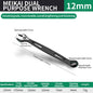 8mm-32mm Ratchet Wrench Dual-purpose Metric Setdouble Offset Ring Spanner Universal Spanner For Car Repair Hand Tool