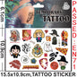 Harry Potter Theme Party Favors Gifts Bag Slap Bracelets 50pcs Stickers Keychains Birthday Souvenir Supplies Classroom Rewards