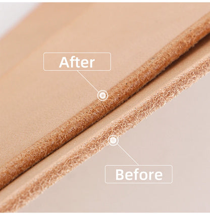 Leather Burnished Bits for Rotary Burnisher Tools PU Leather Burnishing Tool Tips for Clean Edges of DIY Leather Crafts Projects