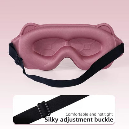 3D Sleeping Mask Block Out Light Soft Padded Sleep Mask For Eyes Slaapmasker Eye Shade Blindfold Sleeping Aid Face Mask Eyepatch