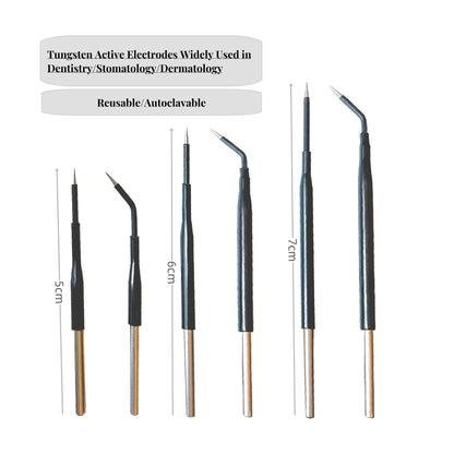Tungsten Active Electrode High-frequency electrocautery Electrocoagulator 5cm/6cm/7cm Needle