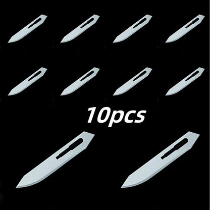 60 blade 7cm, suitable for art carving, mobile phone repair, movie blade, DIY hand tool trimming, can install folding handle