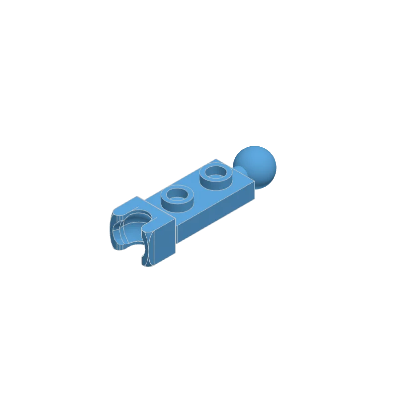50pcs Buildings Blocks 14419 Plate Modified 1x2 Tow Ball Socket Bricks Collections Modular GBC Toys For Technical MOC Set