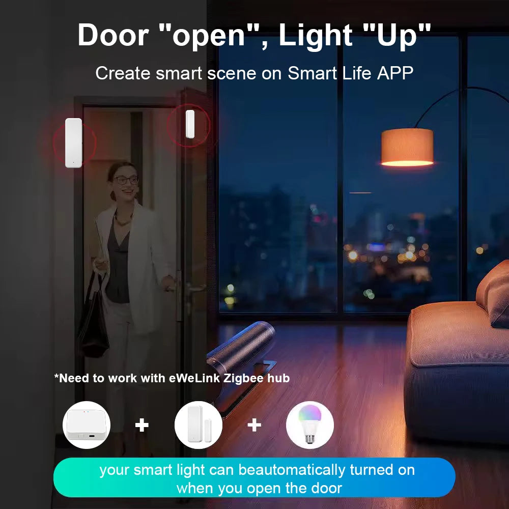 Zigbee 3.0 Gateway Hub Smart Home Wireless Bridge Ewelink APP Remote Control Automation Device Support Type C Charge