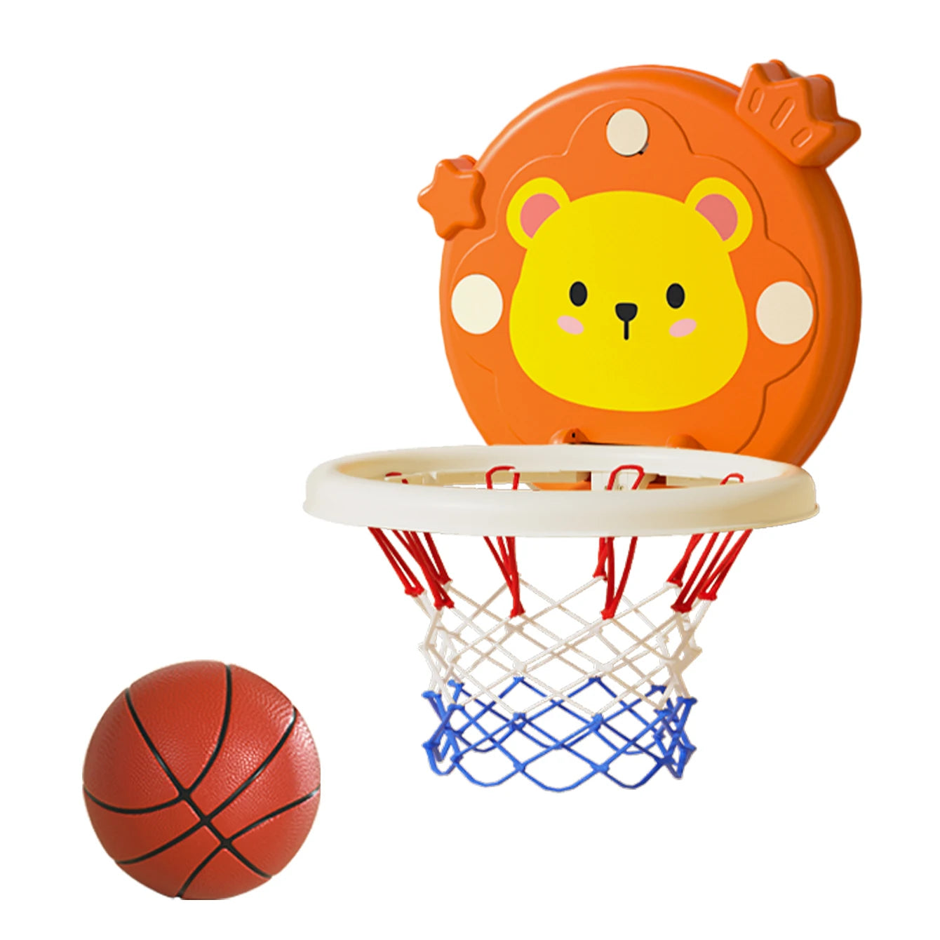 Children's basketball hoop, indoor shooting, hanging, foldable, parent-child interactive ball