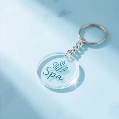 Wholesale Custom Logo Keychains – Bulk Acrylic Key Rings for Business, Events & Promotional Keyring Packs