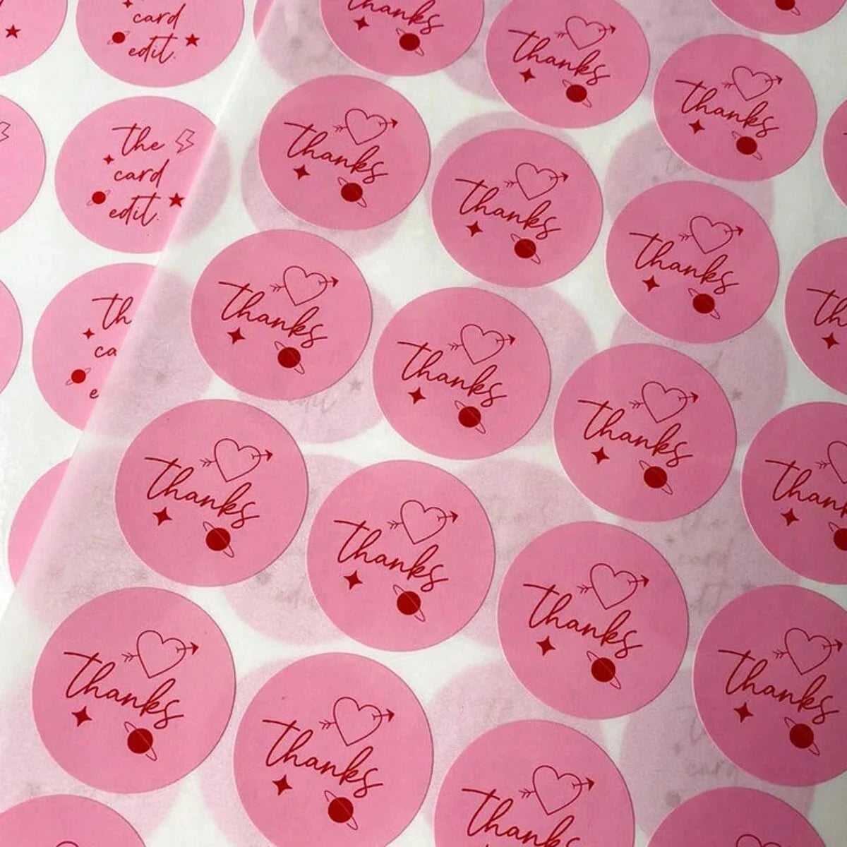 3-8CM Custom Round Stickers – Paper/PVC/Transparent, 50-500PCs  Personalized for Weddings, Birthdays, Business & Gifts