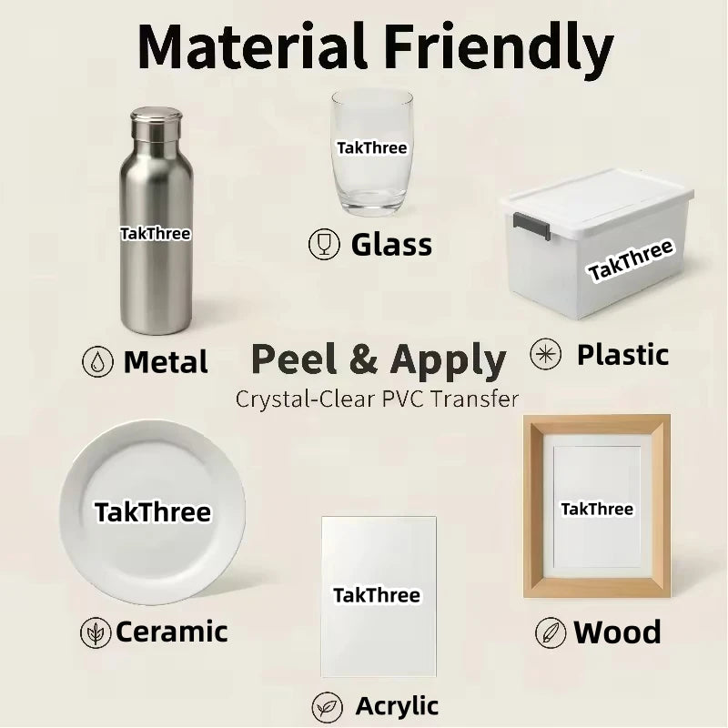 50PCS Custom DTF Transfer Stickers 3D UV Print Personalized DIY Company Logo Crystal Self-adhesive Label On Bottles Packing Box