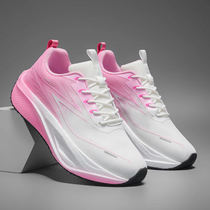 Men Running Shoes Carbon Board Marathon Sports Air Cushiion Breathable Lightweight Women's Comfortable Athletic Walking Sneakers