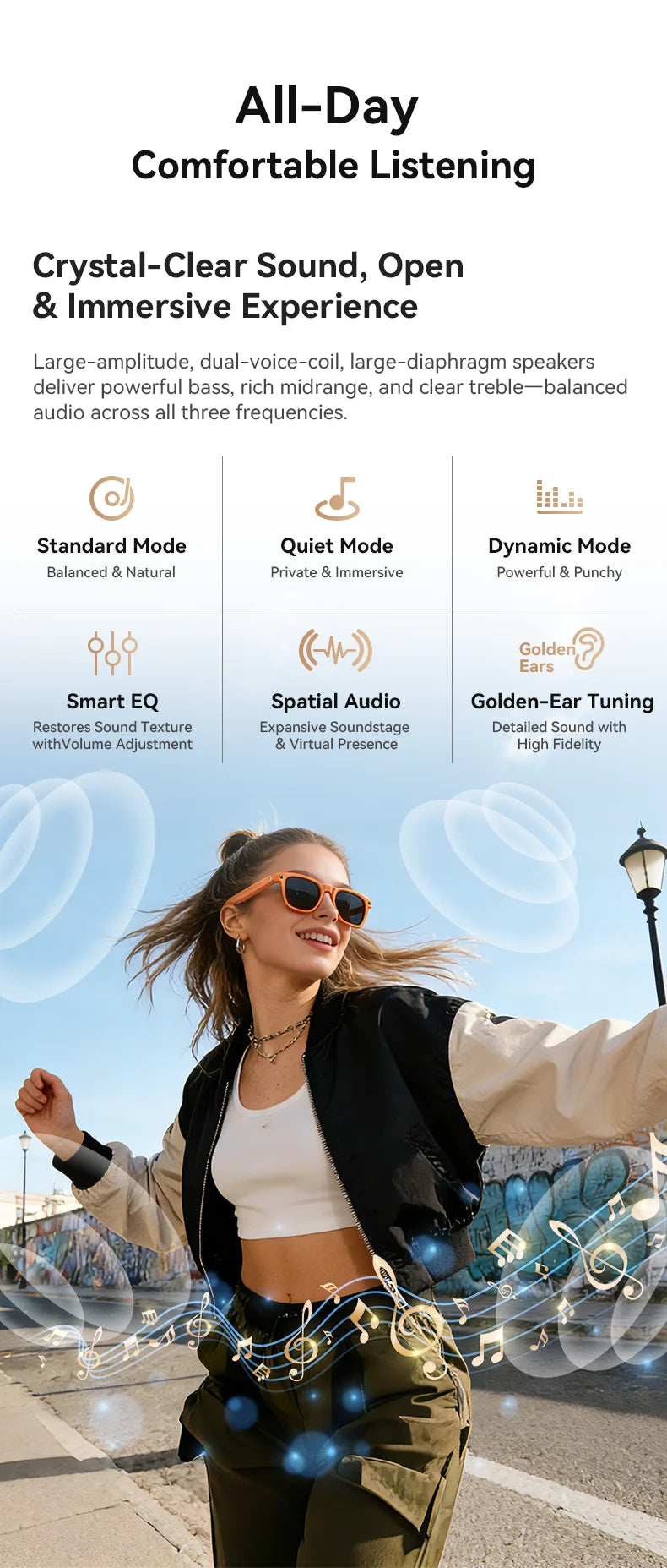2026New AI Smart Glasses Minimalist Premium Bluetooth Calling Real-time Translation/4K Video Ultra-light TR90 Compatible Eyewear