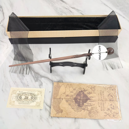 Gift Box Set Anime Cosplay Magic Wand With Box Children Decoration Toy Accessories For Kids Bacchetta Magic Stick
