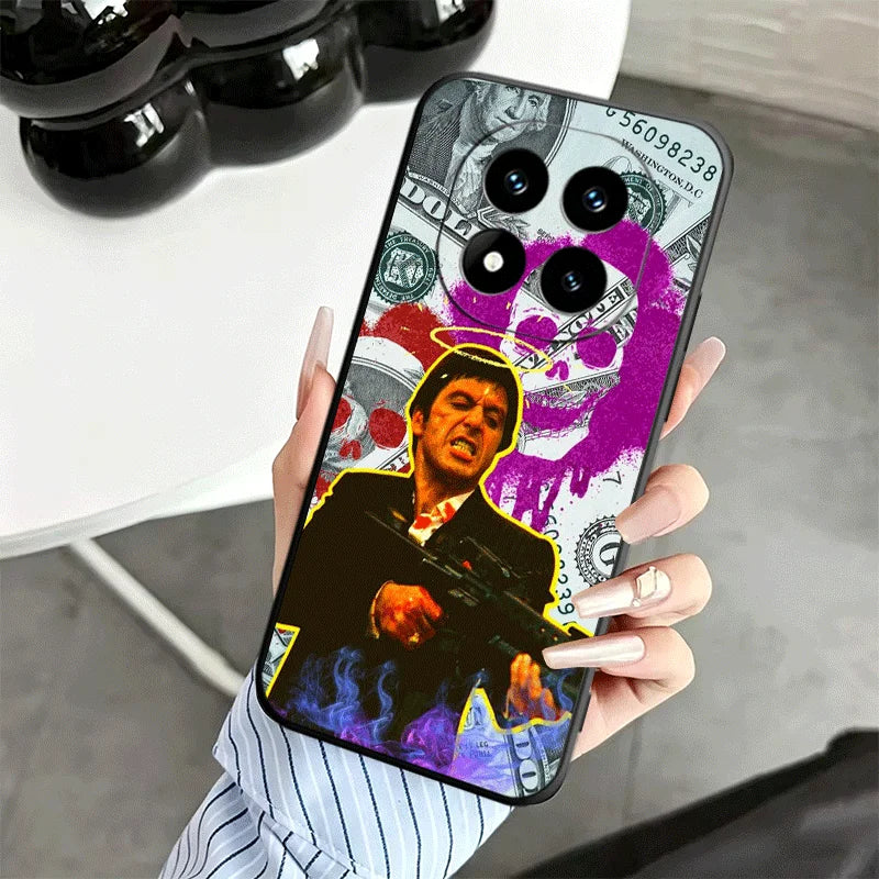 Scarface 1983 Al Pacino Soft Phone Case for Xiaomi Redmi Note 12 13 14 15 Pro Plus 11 12S 11S 11T 10 4G Black Cover Back Shell