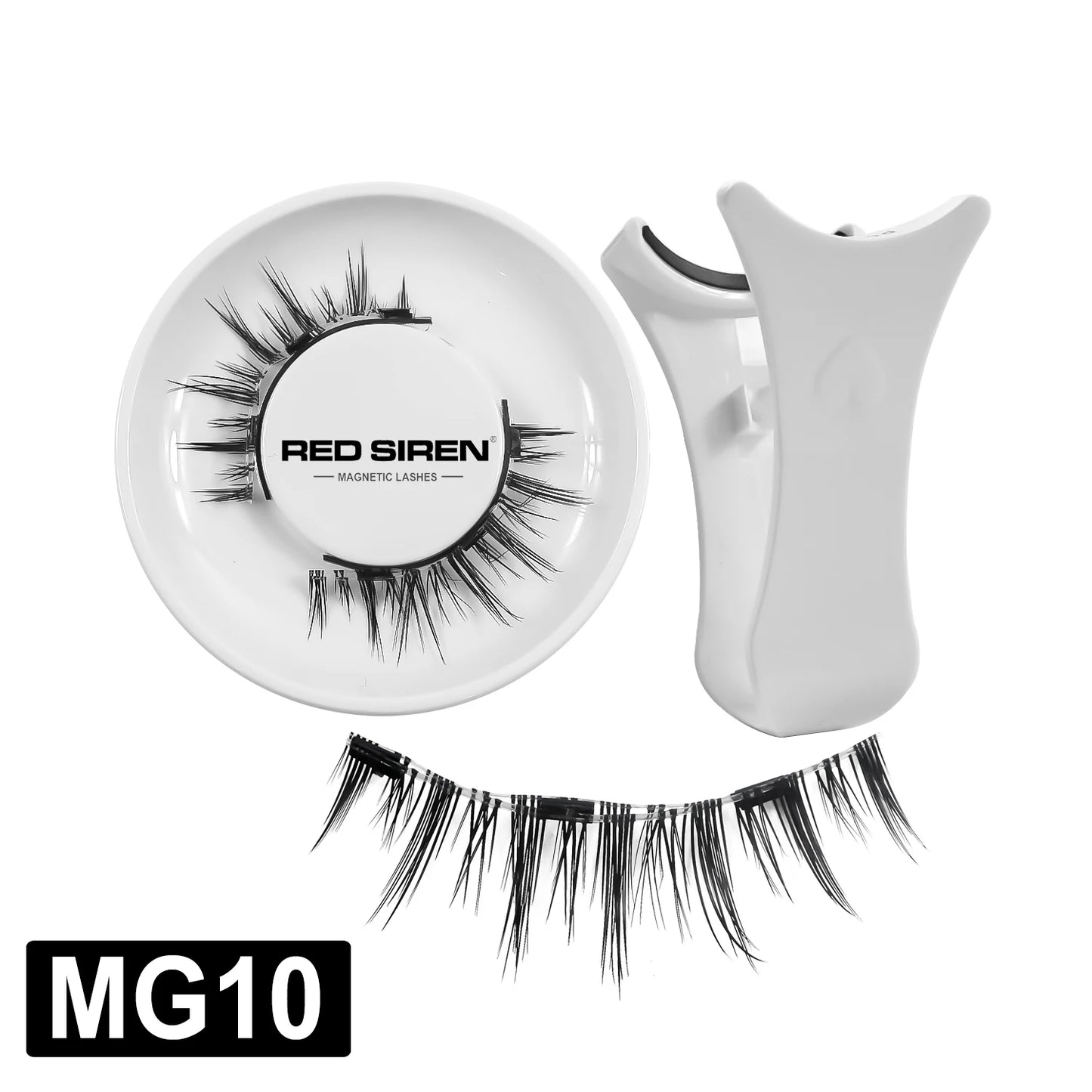 5 Magnets Glue Free Magnetic Lashes 3D Fluffy Faux Mink False Eyelashes With Mirror Case & Applicator