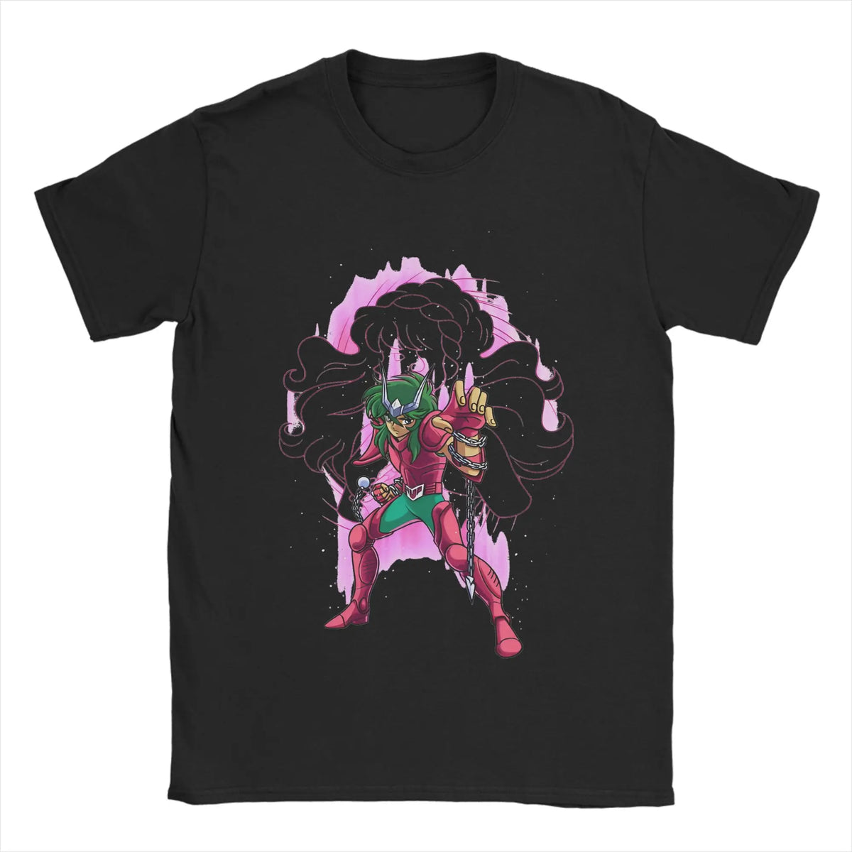Knights of The Zodiac for Men Women T Shirt Anime Fashion Tee Shirt Short Sleeve Round Neck T-Shirt Cotton Gift Idea Clothes