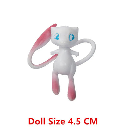 Pokemon Anime Action Figure Set - Pikachu Sun Elf Eevee Gengar Monsters Cartoon Model Toys Gift for Bulk Purchase