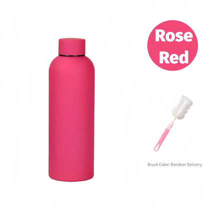 350-750ML Stainless Steel Thermos Cup Portable Small Mouth Water Cup Travel Outdoor Sports Water Bottle Vacuum Flask Gym Kettle