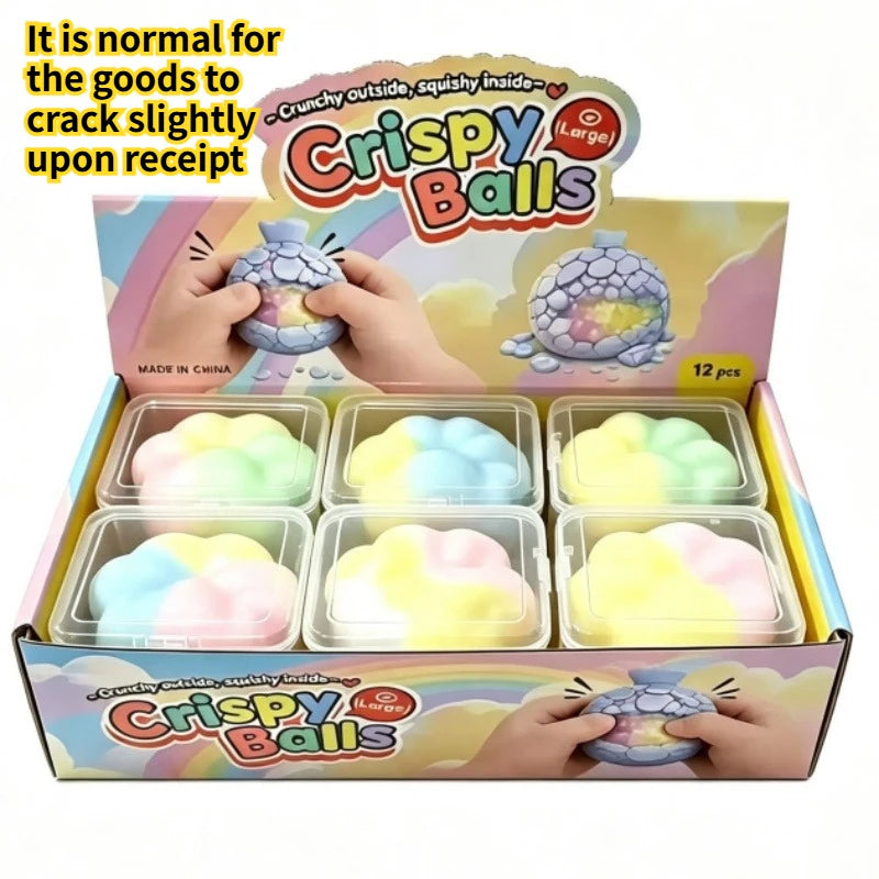 Multiple Series Squishy Stress Balls Slow Rebound Wax Skin Squeeze Toys Adult Quiet Sensory Fidget Toy Soothing Relieving Stress