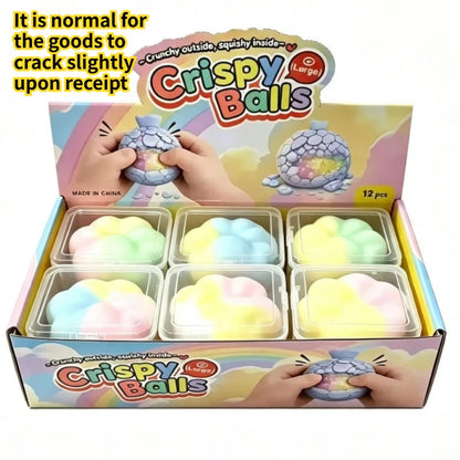 Multiple Series Squishy Stress Balls Slow Rebound Wax Skin Squeeze Toys Adult Quiet Sensory Fidget Toy Soothing Relieving Stress