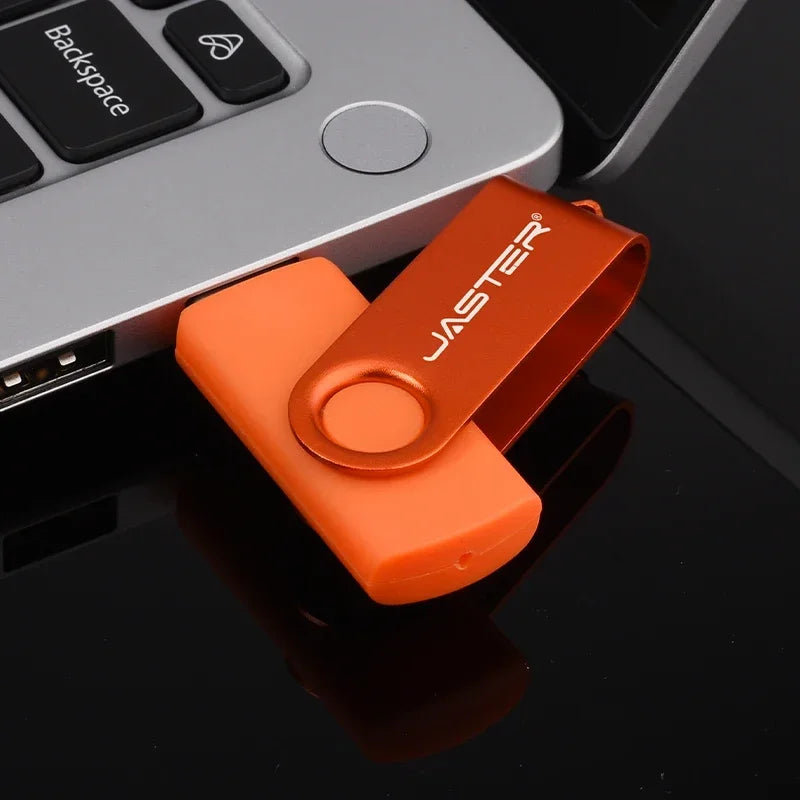 High Speed Mini USB 3.0 Flash Drive 128GB Rotatable Memory Stick Free Key Chain Pen Drive 64GB Red Pendrive Black U Disk 32GB