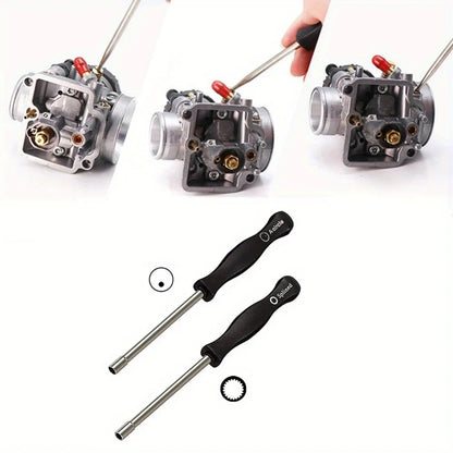 2Pcs 21-Teeth Splined + A-Circle Carburetor Adjustment Tool Screwdriver Kit For For Sears For Craftsman For Poulan