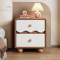 Cute Wood Children's Nightstands for Bedroom Furniture Cute Dormitory Storage Bedside Tables Home Children's Storage Cabinets