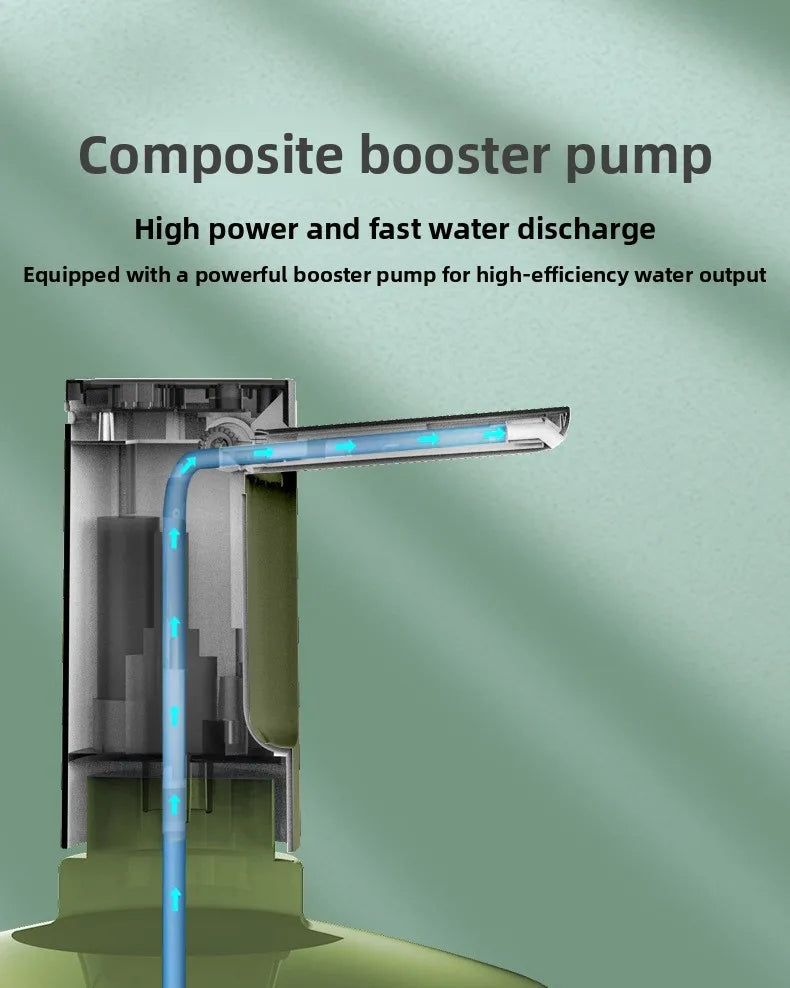Electric Water Pump Household Bottled Water Water Extractor Folding Purified Water Dispenser Suction Pump Outdoor