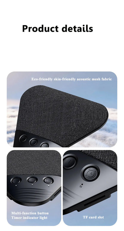 Mini Sleeping Bluetooth Speaker Rechargeable White Noise Sleep  Aid Soundbar Wireless Music Player Support TF Card Timed Shutdow